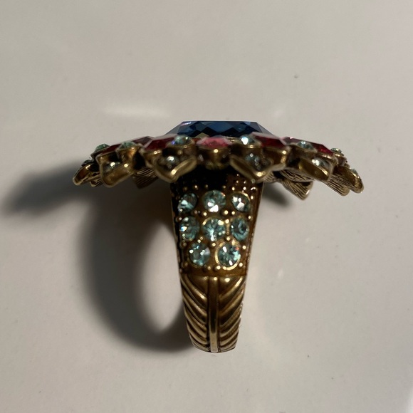 Heidi Daus “Glorious Garden” cocktail ring - Picture 6 of 14
